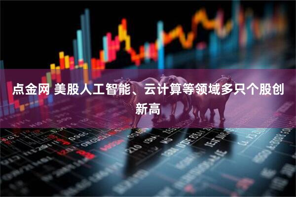 点金网 美股人工智能、云计算等领域多只个股创新高