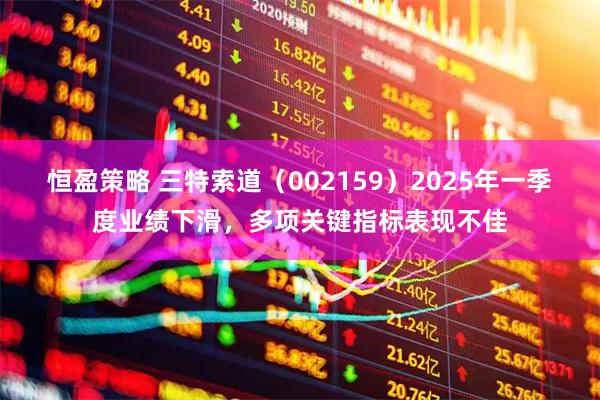 恒盈策略 三特索道（002159）2025年一季度业绩下滑，多项关键指标表现不佳